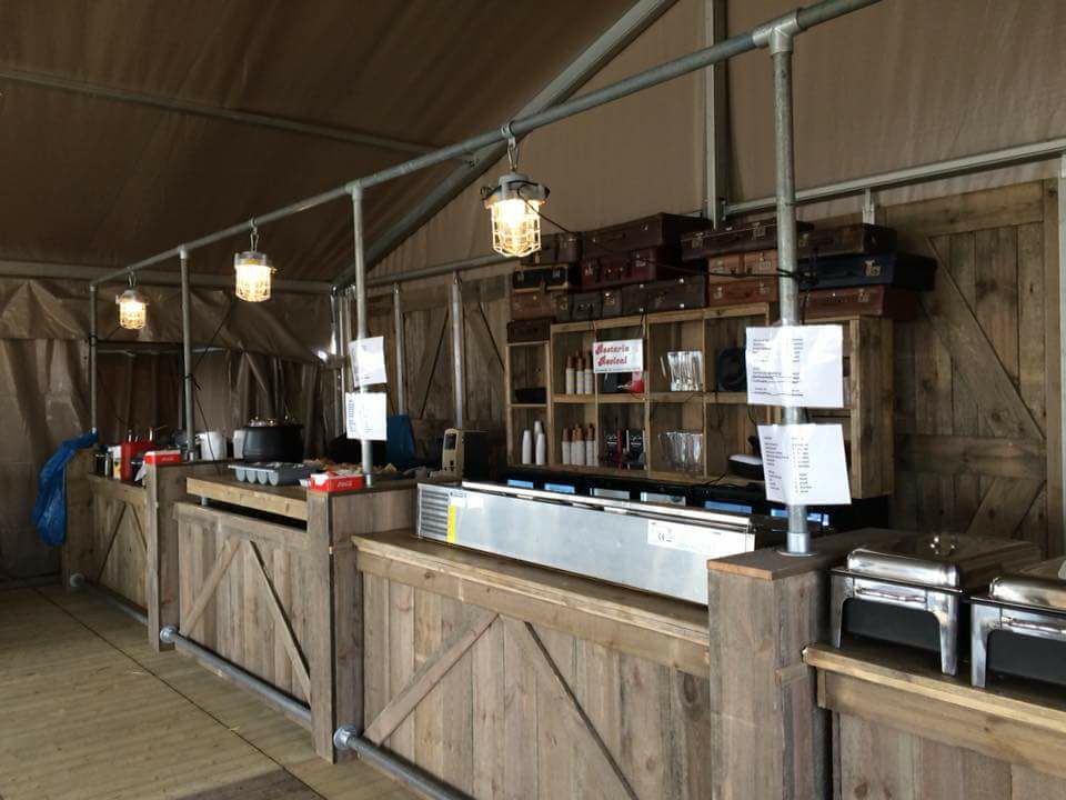 Festival crew catering